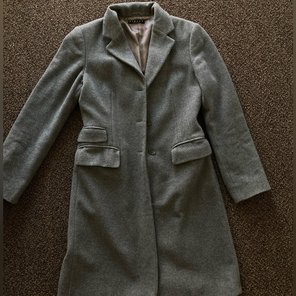 Sisly wool peacoat